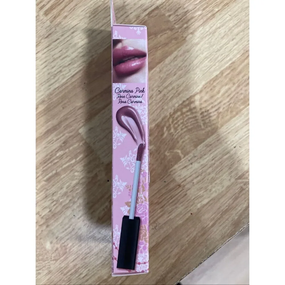 Ioni Lip Plumper Gloss New Sealed High Shine Hydrating Plumping Lip Gloss Carmin